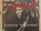 JOHNNY HALLYDAY MADISON TWIST Rare SP JUKE BOX PHILIPS 1962 EN SUPERBE ETAT