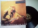 MEGADETH - Set The World On Fire (Lp) Vg / Vg, Toronto 18/04/1988, Bon son