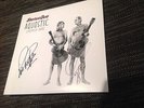 rare signed lp status quo aquostic francis rossi rick parfitt double vinyl new