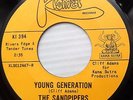 the SANDPIPERS doowop ORIG. VG++ KISMET 45 YOUNG GENERATION b/w ALI BABA   FM178