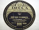 GRACIE FIELDS - COME BACK TO SORRENTO / NOW IS THE HOUR - DECCA Y6104 - 10