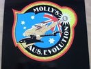MOLLY`S AUS. EVOLUTION-2 LP-1982 AUSSIE SUMMIT LABEL-GATEFOLD COVER-EXC/NM COND