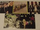 5 BLONDIE LPs PARALLEL LINES-AUTOAMERICA-SELF TITLED-PLASTIC LETTERS-EAT TO THE