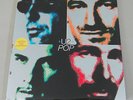 U2 POP 1997 RARE UK LIMITED EDITION DOUBLE VINYL RECORD SET W/PROMO STICKER.
