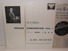 SXL 2115 Handel Organ Concertos Vol.1 Nos. 1 2 3 4 Karl Richter ED1 WBG BBB