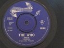 THE WHO -CIRCLES / SUBSTITUTE rare ORIGINAL UK 1966 / MOD / WITHDRAWN /NEAR MINT