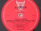 BRAHMS violin piano sonatas 1 & 2 MAKANOWITZKY LEE LUMEN LD 3428