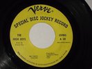 45 rpm THE HIGH KEYS living a lie VERVE VK-10423 DJ RECORD (RARE)nice SEE PICS