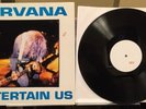 Nirvana 'Entertain Us' Nevermind Vinyl LP Rare 1991 Live Unofficial UK Import NM