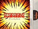THE SCORPIONS face the heat LP EX/EX 518 280-1 with lyric inner europe 1993