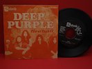 DEEP PURPLE ** PROMOTIONAL **SINGLE - FIREBALL - 45/7 PORTUGAL VERY RARE