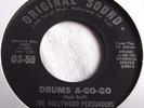 THE HOLLYWOOD PERSUADERS   DRUMS A-GO-GO ** US ORIGINAL SOUND 45