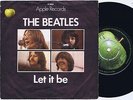 THE BEATLES Let It Be b/w You Know My Name Danish 45PS 1970
