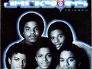 THE JACKSONS TRIUMPH MICHAEL JACKSON LP 1981 EPIC PE 36424 NEAR MINT