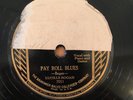 Bruns 7051 Lucille Bogan PAY ROLL BLUES 78 rpm E++ FILE COPY Cow Cow Davenport