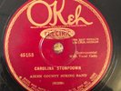 Okeh 45153 Aiken County String Band CAROLINA STOMPDOWN   78 rpm 1927