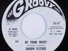 Northern Soul 45 DARROW FLETCHER My Young Misery GROOVY VG+ HEAR