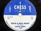 CHUCK BERRY-ROCK & ROLL MUSIC /BLUE FEELING ON CHESS R&B ROCKER 78RPM