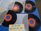 Seeburg Background Music Basic 12-26-66 Records 103, 107, 111, 123