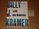 Billy J. Kramer & Dakotas/Kinks/Peter Jay 1964 Concert Programme + Ticket