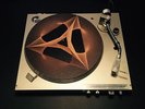 Turntable Slipmat - Specially designed Cork. psychedelic geometric triangle.