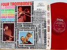 Four Trombones J J Johnson Bennie Green Mingus Mono DG Red Vinyl Glossy Cvr VG++