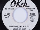 Funk 45 DETROIT CITY LIMITS Ninety Eight Cents Plus Tax OKEH HEAR
