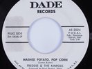Funk 45 FREDDIE & THE KINFOLK Mashed Potato, Pop Corn DADE promo HEAR