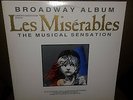 Les Miserables Broadway 1986 Double LP Vinyl GHS 24151