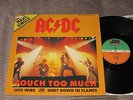 AC/DC : Touch Too Much - Rare EP Vinyl MAXI 45T - GERMANY 1979 - LIMITED EDITION