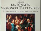 BACH Cello/Harpsichord FOURNIER/RUZICKOVA Erato STU 70812 French LP