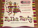 Jim Flora cover art-1954 Polka Party Camden CAE-139 45 EP rare flipback cover