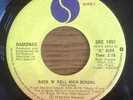 THE RAMONES rare Rock N Roll High School punk SIRE Canada EX 45