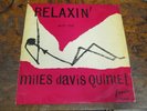 MILES DAVIS Relaxin LP ESQUIRE mono UK pressing light warp RARE