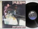 STEVIE RAY VAUGHAN,DOUBLE TROUBLE COULDN'T STAND THE WEATHER Japan OBI Promo LP