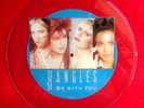 Bangles Uncut Picture Disc Shaped Record - Be with you