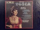PUCCINI TOSCA MARIA CALLAS GEORGE PRETRE BOX 2 LP'S HMV ANGEL STEREO FRANCE M-