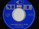 Rockabilly 45 SANFORD CLARK Lonesome For A Letter/The Fool on MCI