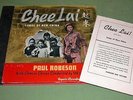 Chee Lai - Paul Robeson sings Songs of New China 1941 - 3 records of 78 RPM
