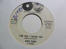 GINO PARKS For This I Thank You / Fire TAMLA R&B Screamer Killer  45 Promo HEAR