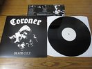 CORONER Death Cult LP Test Pressing ORG ATHEIST GRIN HELLHAMMER CELTIC FROST