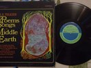 J.R.R. Tolkien LP Poems & Songs Of Middle Earth Lord Of The Rings VG/VG++