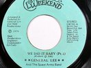 GENERAL LEE-WE DID IT BABY PT. 1&2 ON LOST WEEKEND MODERN SOUL 45-VG++ HEAR