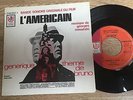 SP 45 tours BOF L'américain Georges Moustaki Rostaing Trintignant Funk OST 1969