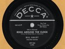 78 RPM Bill Haley - Rock Around The Clock/Thirteen Women, Decca, E-
