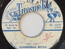 CANNONBALL BRYAN - RED ASH / SILVERTONES - BLUE BIRD - TREASURE ISLE (SKINHEAD 7