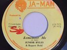 JUNIOR BYLES - REMEMBER ME - JA-MAN ( RARE WICKED ROOTS 7 )