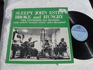 SLEEPY JOHN ESTES BROKE AND HUNGRY,DELMARK LP.MIKE BLOOMFIELD.SCARCE UK 1st ORIG