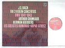 Philips 9500 614 Stereo - Bach The 3 Violin Concertos Grumiaux Krebbers NM