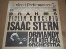 Isaac Stern/Ormandy BRAHMS Violin Concerto - CBS MY 37262 SEALED